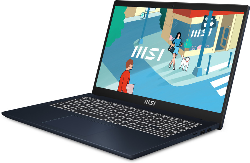 MSI Modern 15 Intel Core i5 13th Gen 1335U – (8 GB/512 GB SSD/Windows 11 Home) Thin and Light Laptop 