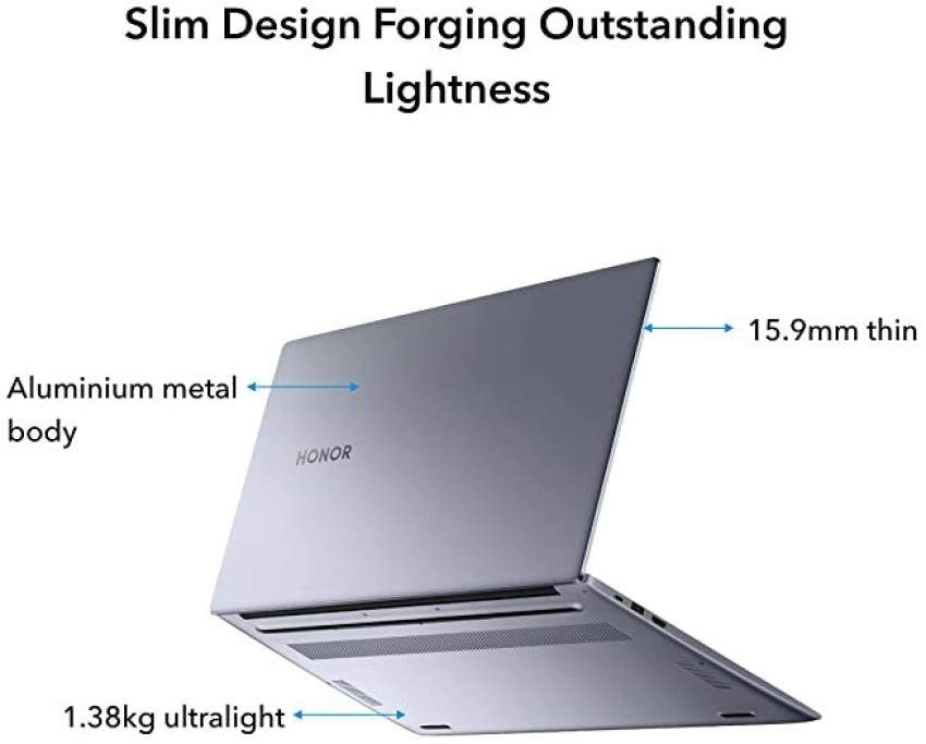 HONOR MagicBook X14 (2023), 12th Gen Intel Core i5-12450H (8GB/512GB NVMe  SSD, 14-inch (35.56 cm) FHD IPS Anti-Glare Thin and Light Laptop/Windows