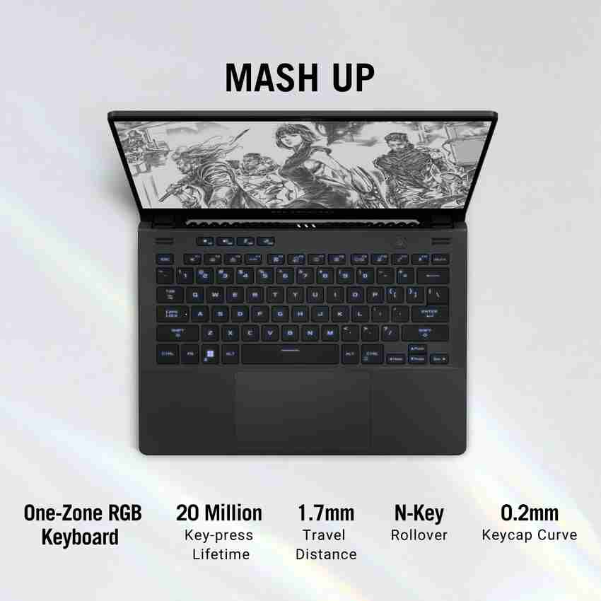 ASUS ゲーミングノートPC ROG Zephyrus G14 14インチ GeForce RTX 4060  