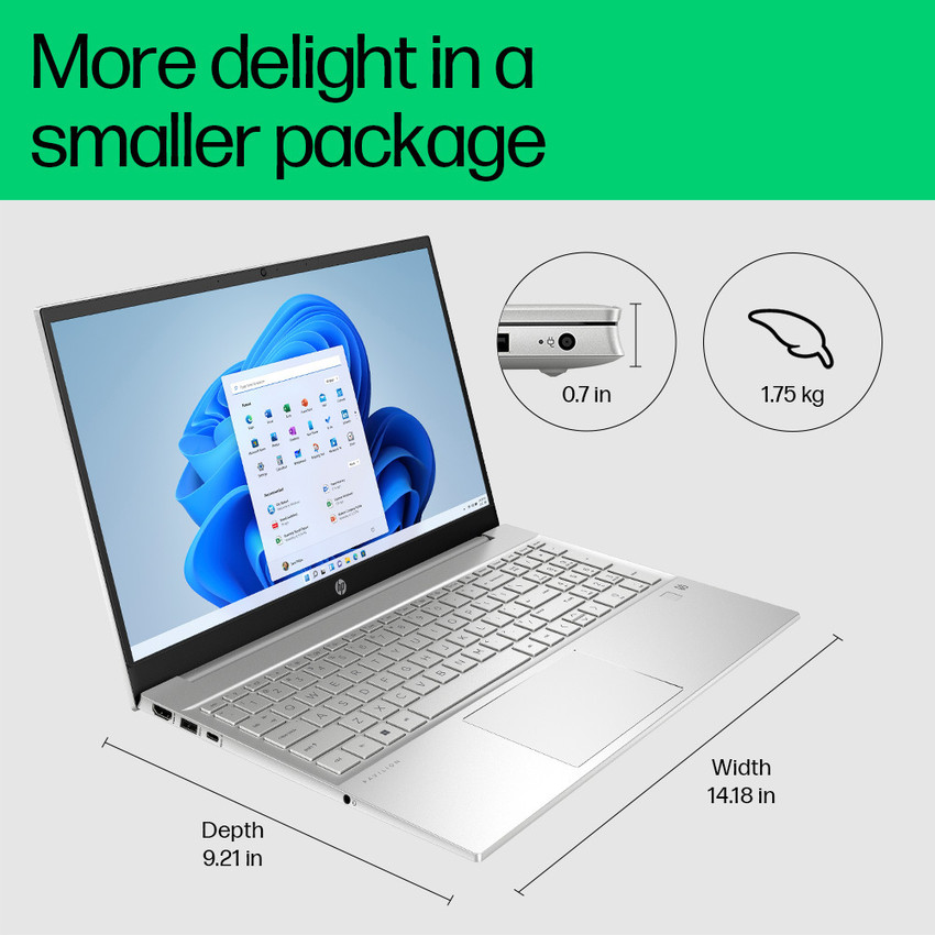 HP Pavilion AMD Ryzen 5 Hexa Core 5500U - (16 GB/1 TB SSD HP Pavilion AMD Ryzen 5 Hexa Core 5500U - (16 GB/1 TB SSD