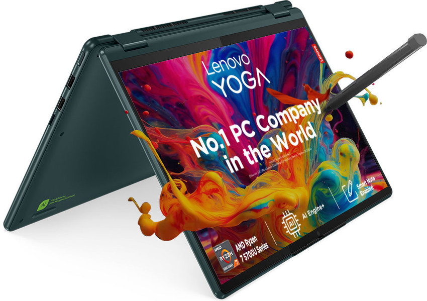 Lenovo Yoga 6 AMD Ryzen 7 Octa Core 5700U - (16 GB/512 GB Lenovo Yoga 6 AMD Ryzen 7 Octa Core 5700U - (16 GB/512 GB