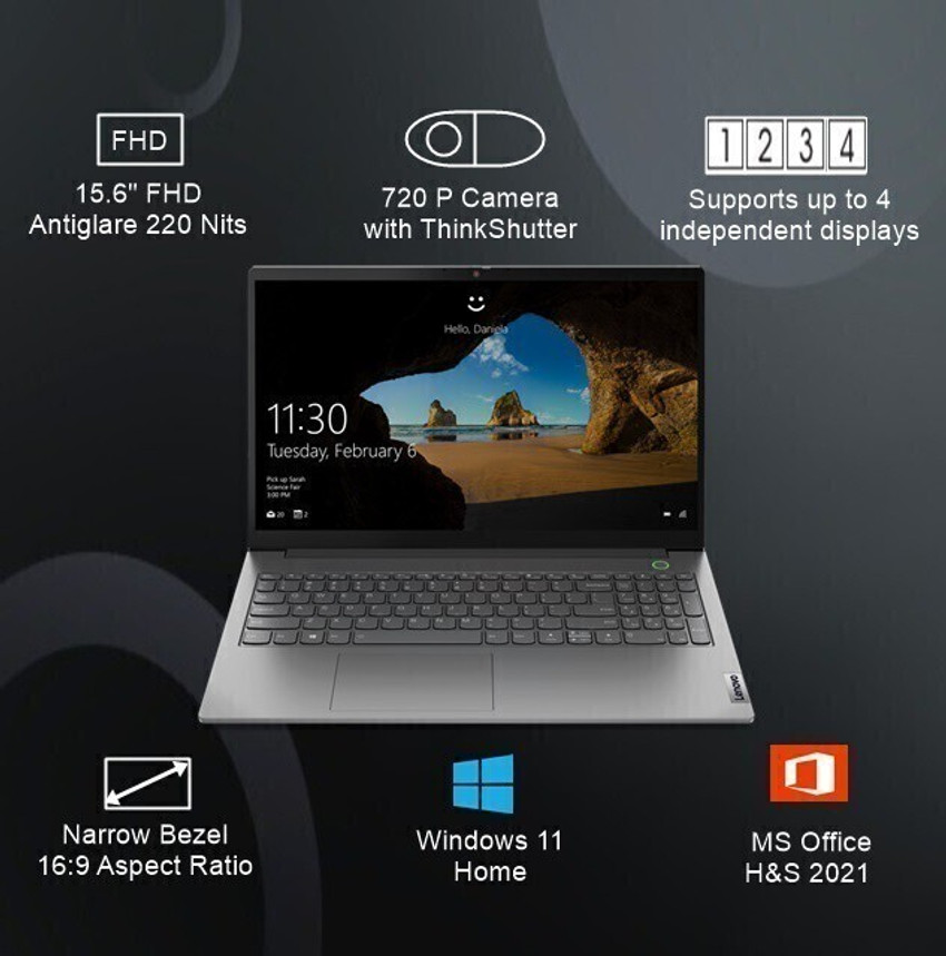 Lenovo ThinkBook 15 G3 AMD Ryzen 5 Hexa Core 5500U - (8 GB Lenovo ThinkBook 15 G3 AMD Ryzen 5 Hexa Core 5500U - (8 GB