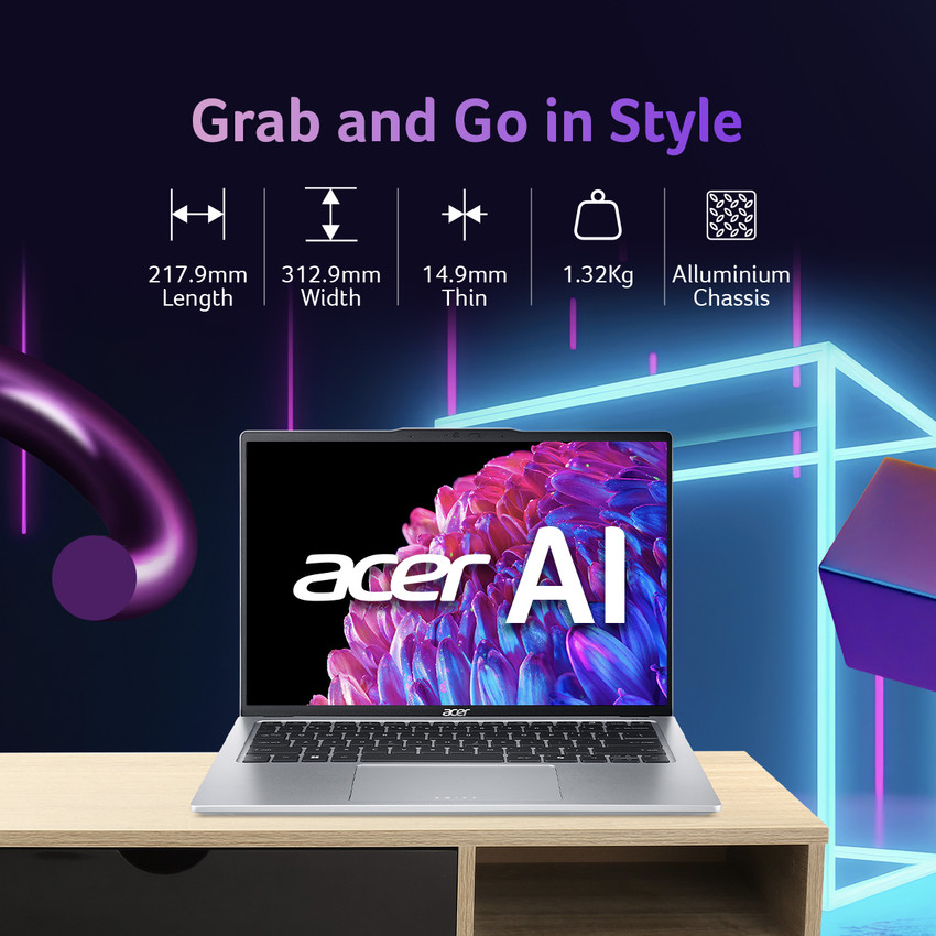 Acer Swift Amd Ryzen 4500u ACER ONE 14 (RYZEN 3-3250U/8GB RAM - Main Image