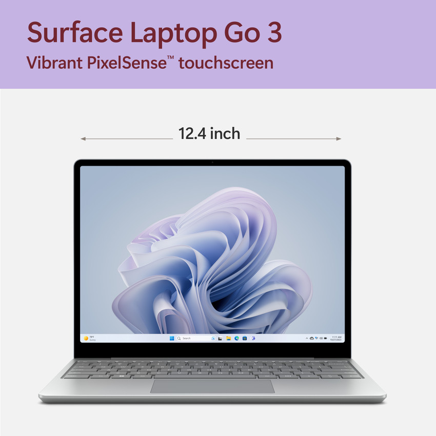 MICROSOFT Laptop Go 3 Intel Core i5 12th Gen 1235U - (8 GB/256 GB 