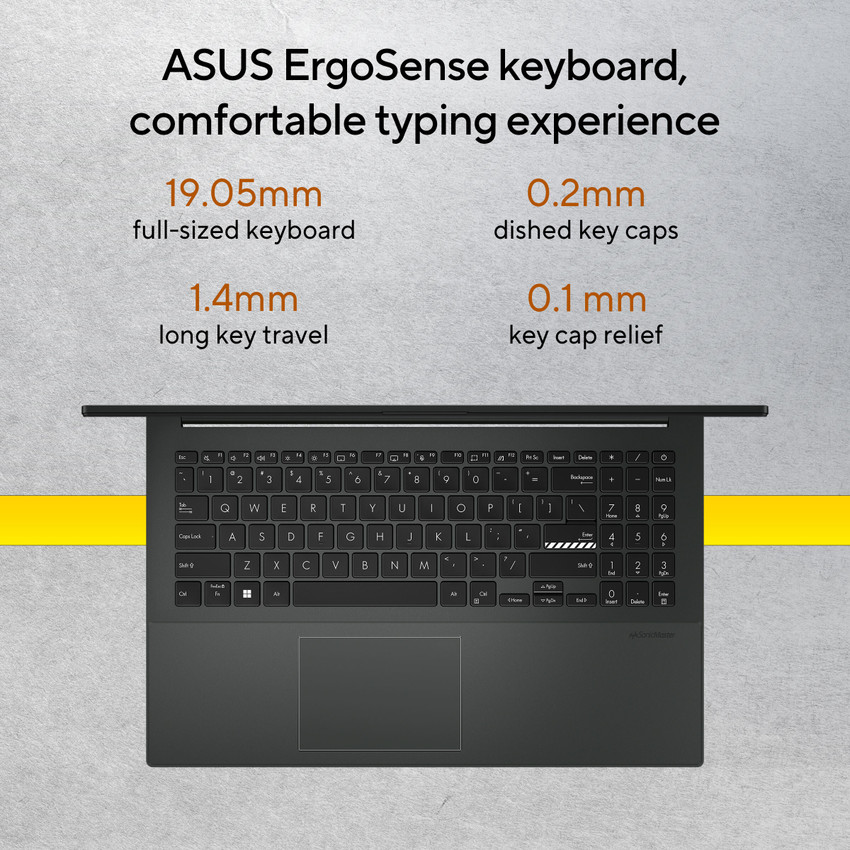 ASUS Vivobook Go 15 AMD Ryzen 5 Quad Core 7520U - (8 GB/512 ASUS Vivobook Go 15 AMD Ryzen 5 Quad Core 7520U - (8 GB/512