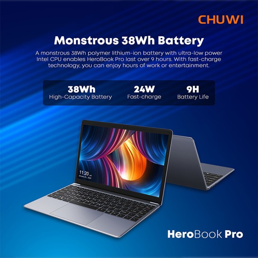 CHUWI Celeron Dual Core - (8 GB/256 GB SSD/Windows 11 Home