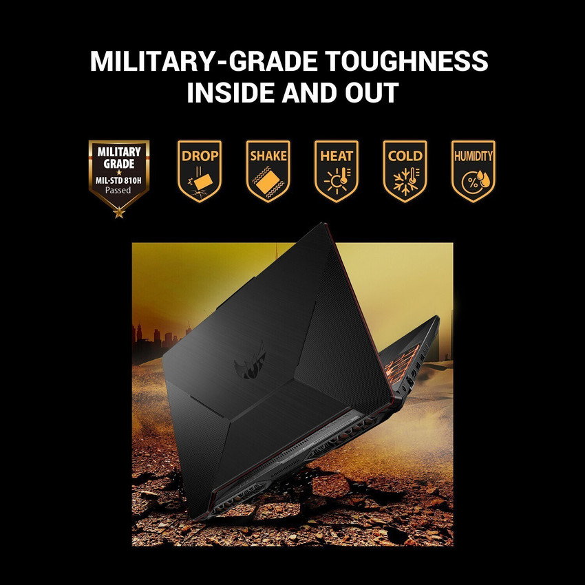 ASUS TUF Gaming F15 Intel Core i5 10th Gen 10300H - (8 GB/512 GB 