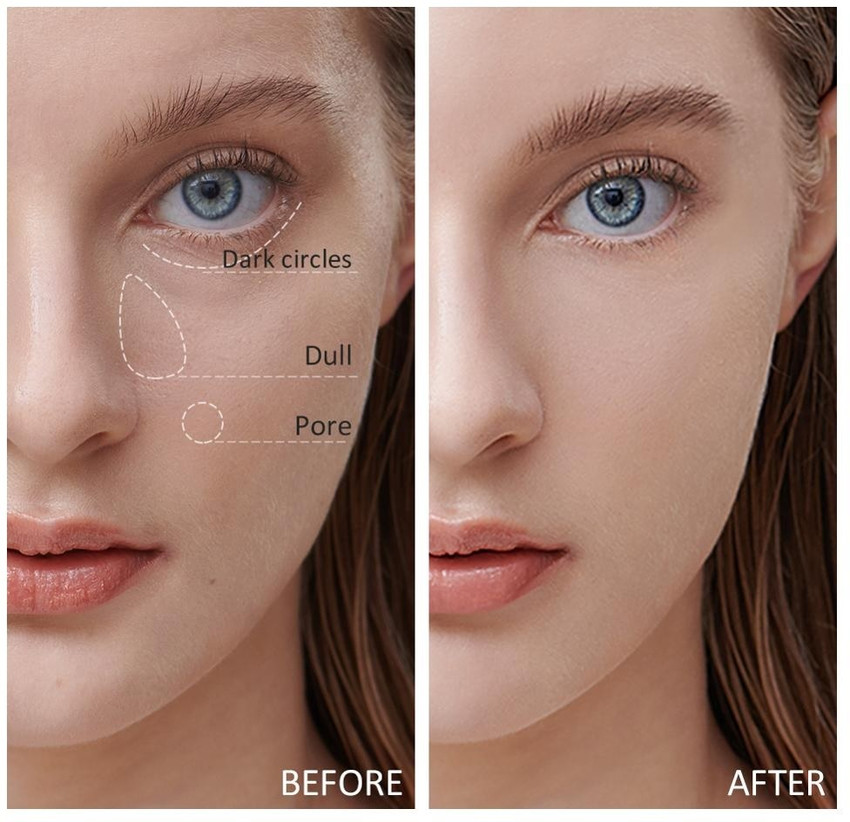 Yellow concealer for dark circles on sale