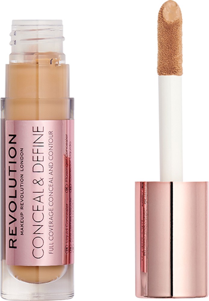  Revolution Makeup Conceal and Define Concealer, Full Coverage,  Concealer Makeup Best Foundation for Every Skin Type and Tone, Face Makeup  Concealer (C3) : Beauty & Personal Care