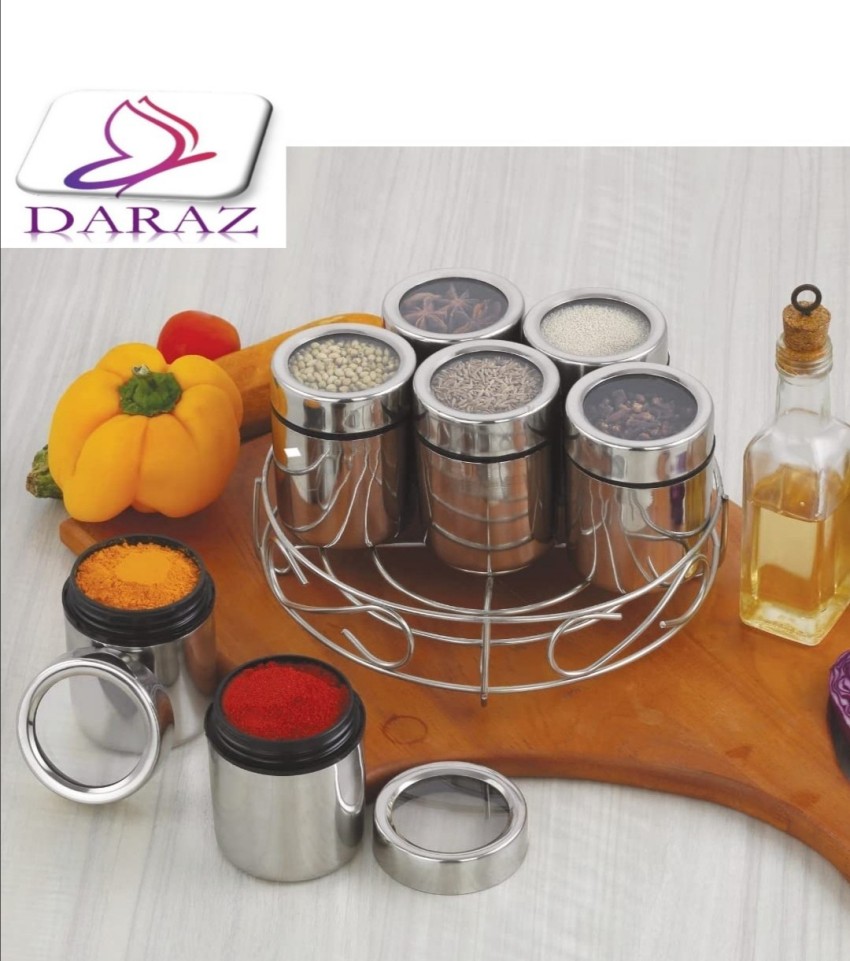 Daraz Spice Set Stainless Steel Price in India Buy Daraz Spice