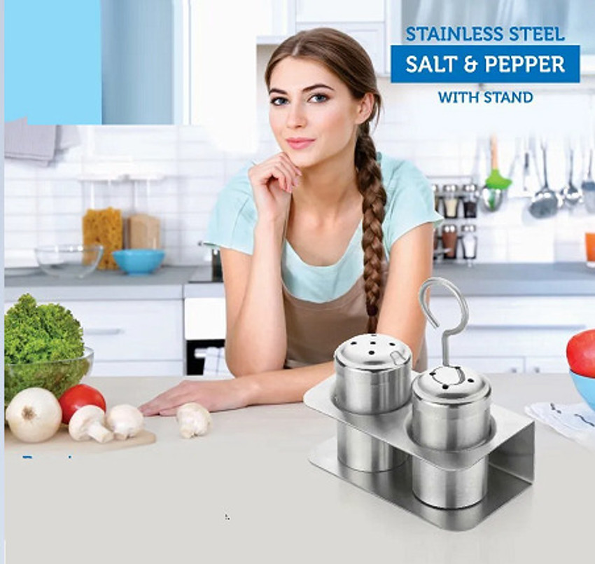 Salt and pepper container used at a dining table on sale