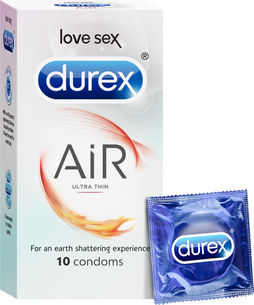 DUREX Ultra Thin Condoms - Air Condom Price in India - Buy DUREX Ultra Thin  Condoms - Air Condom online at