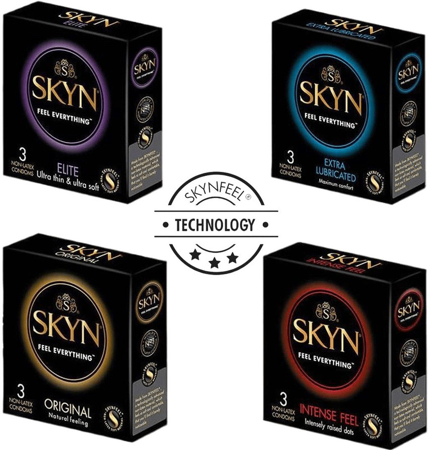 Skyn Feel Everything Original Elite Extra Lubricated Intense Feel