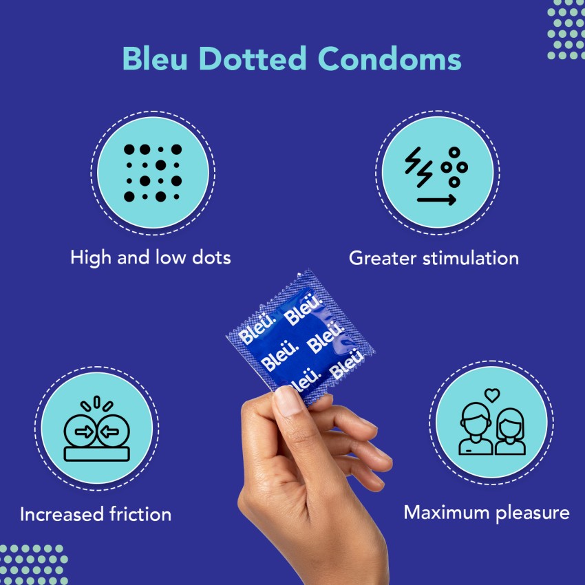 Buy Bleu Ultra Thin Condoms for Men - 8 Count  Vegan, Toxin Free & 100%  Natural Latex for Extra Sensitive Skin, Reduced Itchiness & Irritation  Online at Low Prices in India 