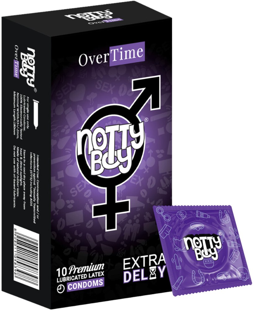 NottyBoy Over Time Long Lasting Condom Price in India - Buy NottyBoy Over  Time Long Lasting Condom online at Flipkart.com