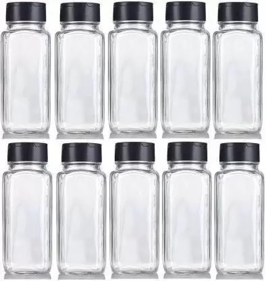 Buy Salt and Pepper Shaker Set (Clear Glass) Online at Low Prices in India  