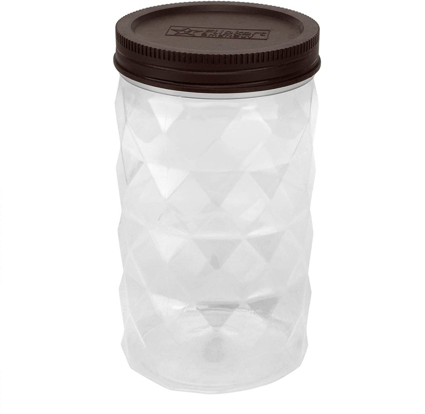 350ml, 12 oz Clear Acrylic Storage Jars Containers with Airtight