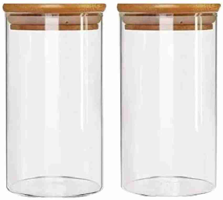 VLKMK Glass Grocery Container - 220 ml Price in India - Buy VLKMK