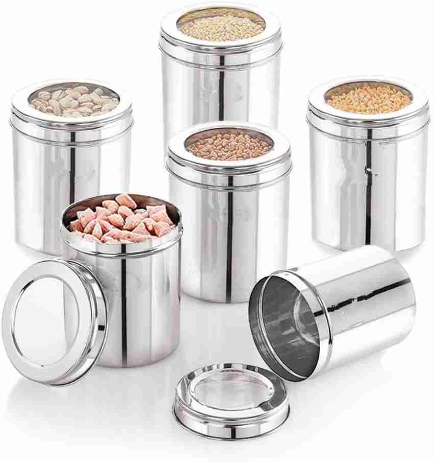 Stainless steel deals kitchen storage containers