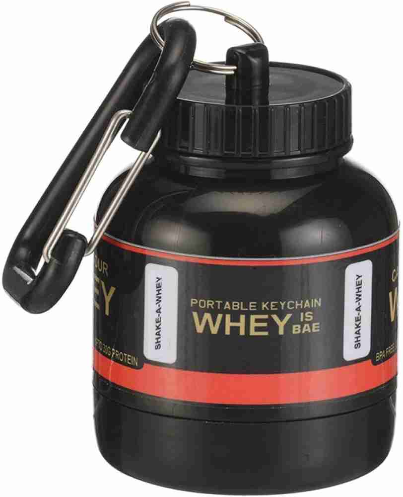 NEW Portable Protein Powder Bottle With Whey Keychain Health Small