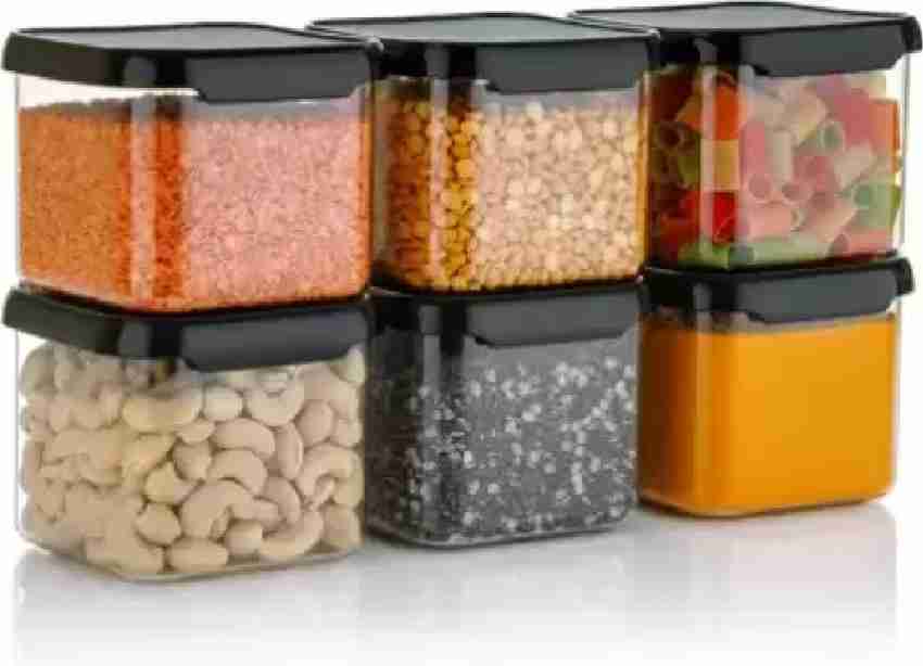 Karnataka - Buy 650 ML Rectangular Black Plastic Container at Best Price