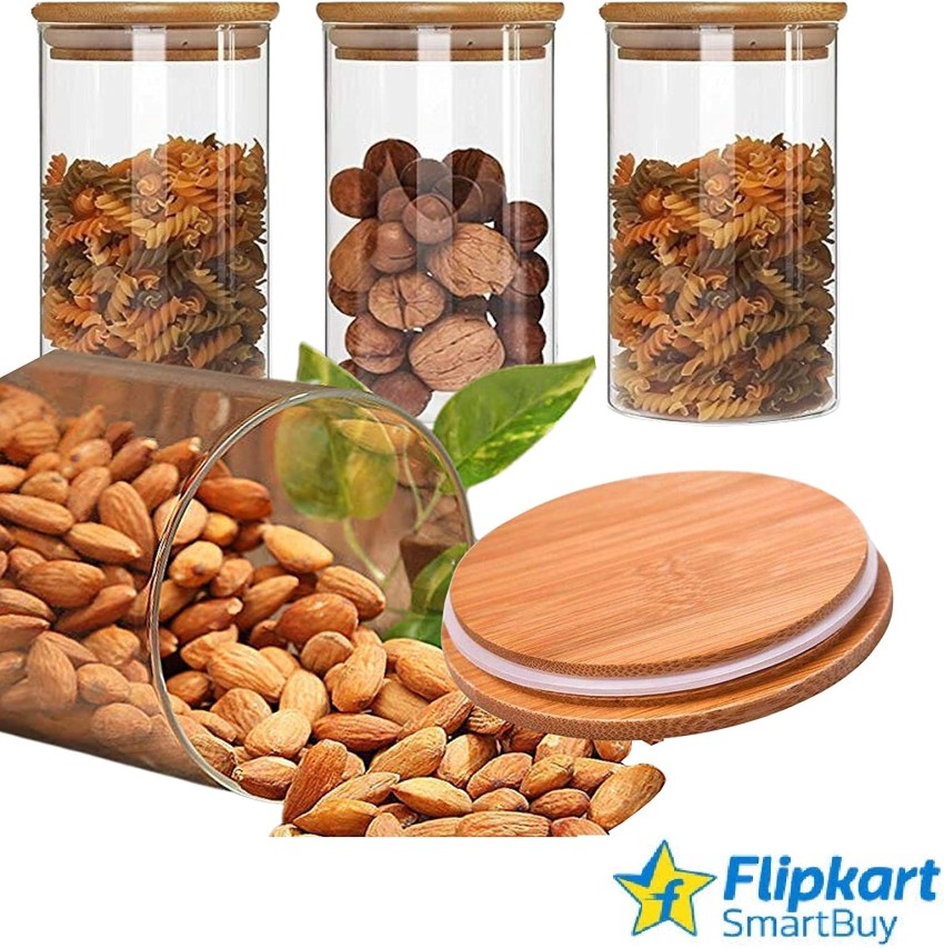 VLKMK Glass Grocery Container - 220 ml Price in India - Buy VLKMK