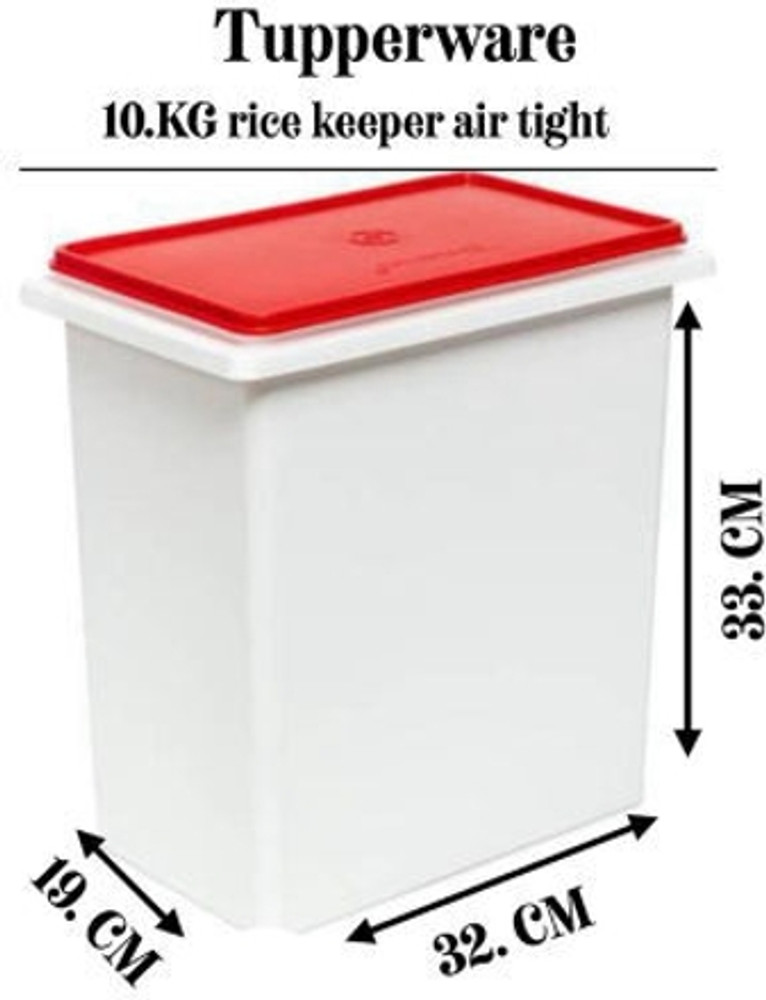 タッパーウェア 10キロキーパー Tupperware 3個セット/タッパーウェア