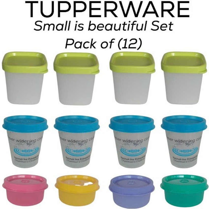 Tupperware top small containers