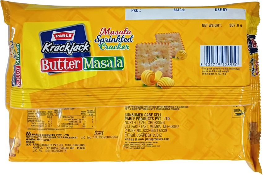 Buy Parle Krackjack Sweet & Salty Crackers 56.7 g Online at Best Prices in  India - JioMart.