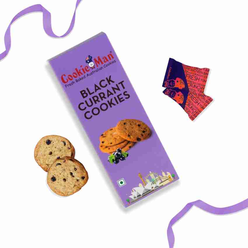 Cookieman Black Currant Cookies 150g Pack Of Cookies Price in India Buy  Cookieman Black Currant Cookies 150g Pack Of Cookies online at 