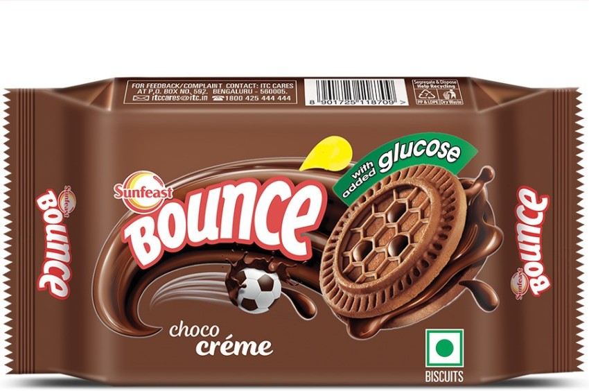 Buy Sunfeast Bounce Choco Creme Biscuits 58 g Online at Best Prices in  India - JioMart.