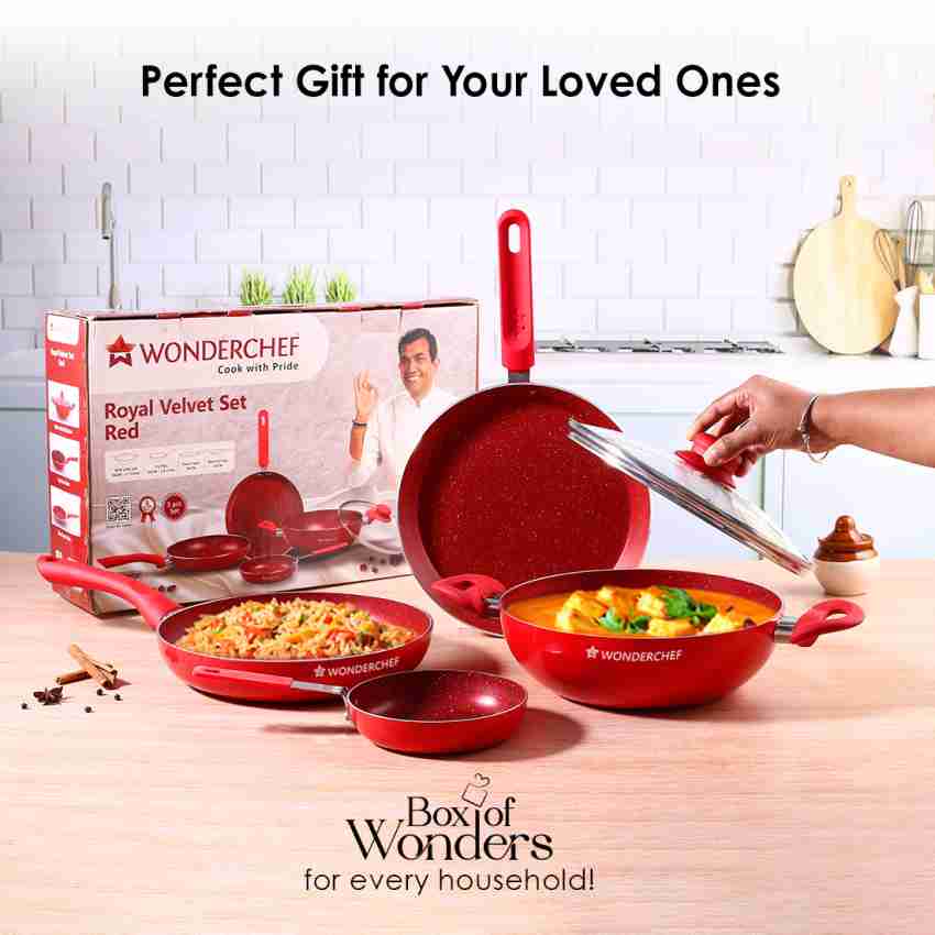 Wonderchef Royal Velvet Plus Set - Orange