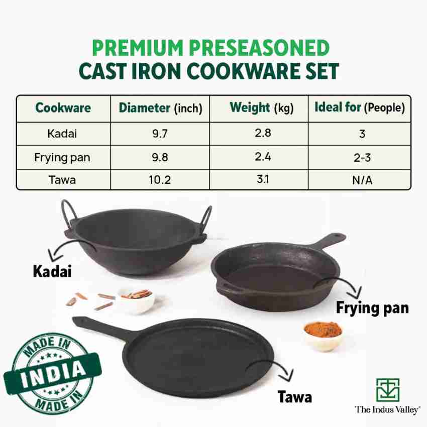 Cast Iron Skillet Set