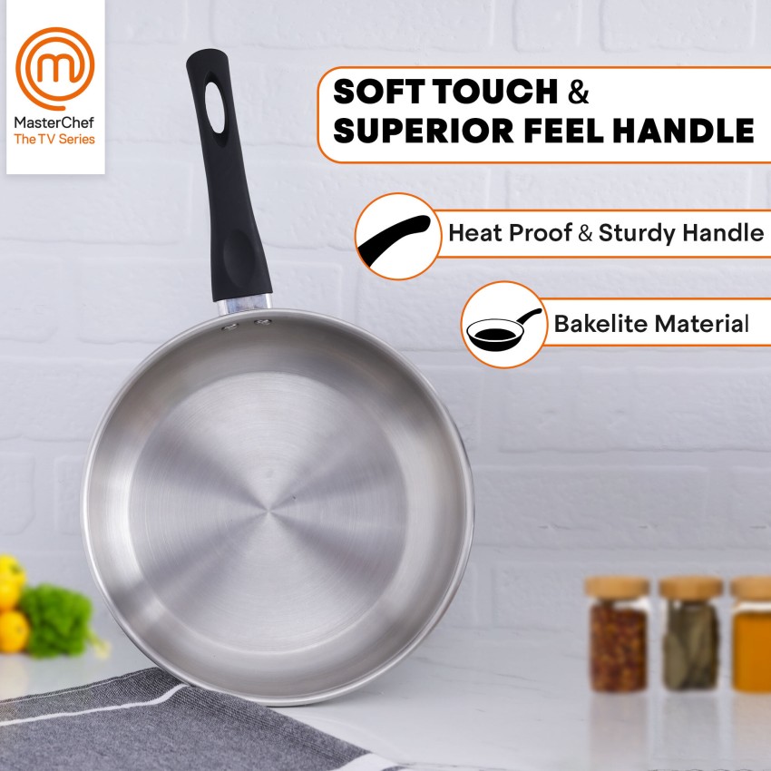 Masterchef Frying Pan with Soft-Touch Bakelite Handle 10