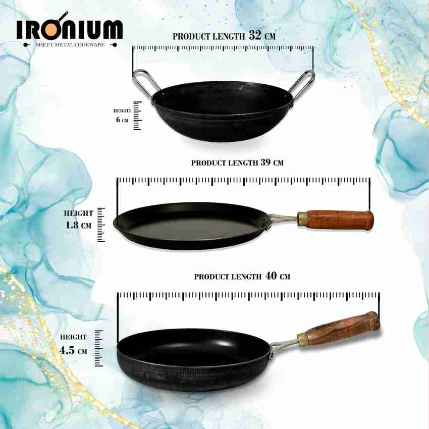 Buy Cast Iron Roti Tawa, 25CM Online at Best Price at MACclite- MACclite