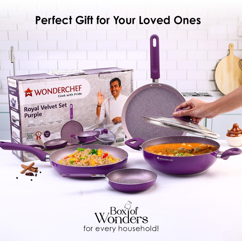 Wonderchef Royal Velvet Plus Set - Orange