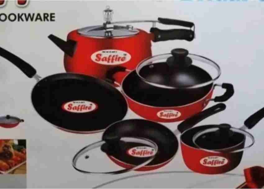 Saffire Induction Bottom Non Stick Coated Cookware Set Price in