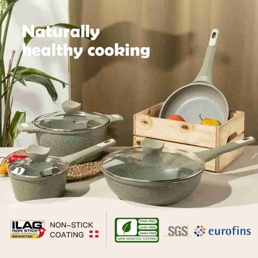 MasterClass Ceramic Non-Stick Induction Saucepan 16cm