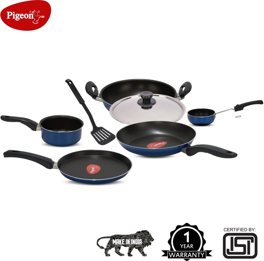 Pigeon Favourite 7 piece Gift Set Non-Stick Coated Cookware Set