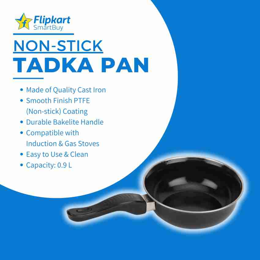 Flipkart SmartBuy Tawa and Fry Pan with Steel Lid Non-Stick Coated