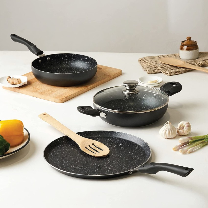 Cello Black Cast Iron Dosa Tawa