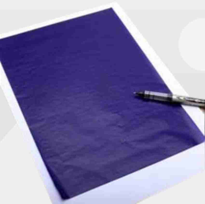 KORES Multicopy Pen, Pencil Carbon Paper Gold Rich Blue  Impressions Unruled 210mm x 330mm 250 gsm Carbon Paper - Carbon Paper