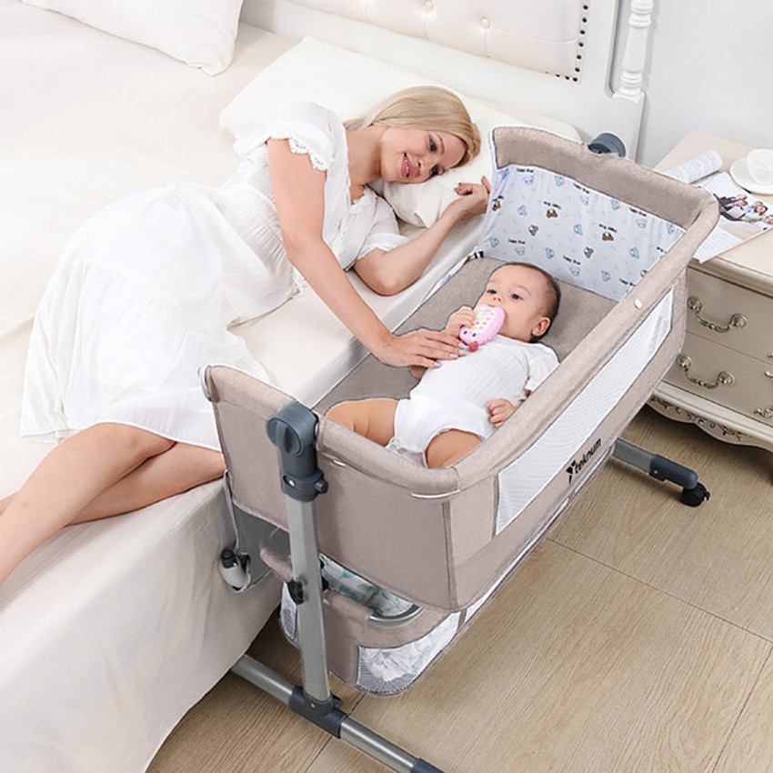Teknum Bedside Crib Ivory Cot Buy baby Cot Buy Babycare products in India. Flipkart