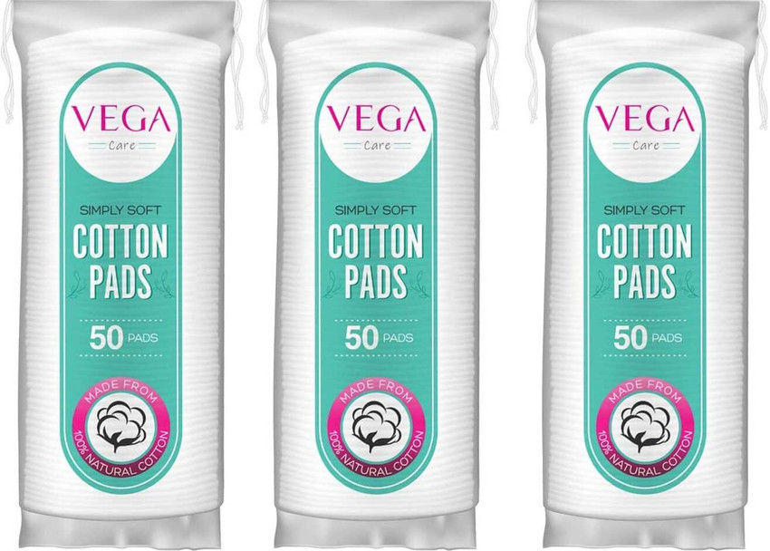 Vega deals cotton pads
