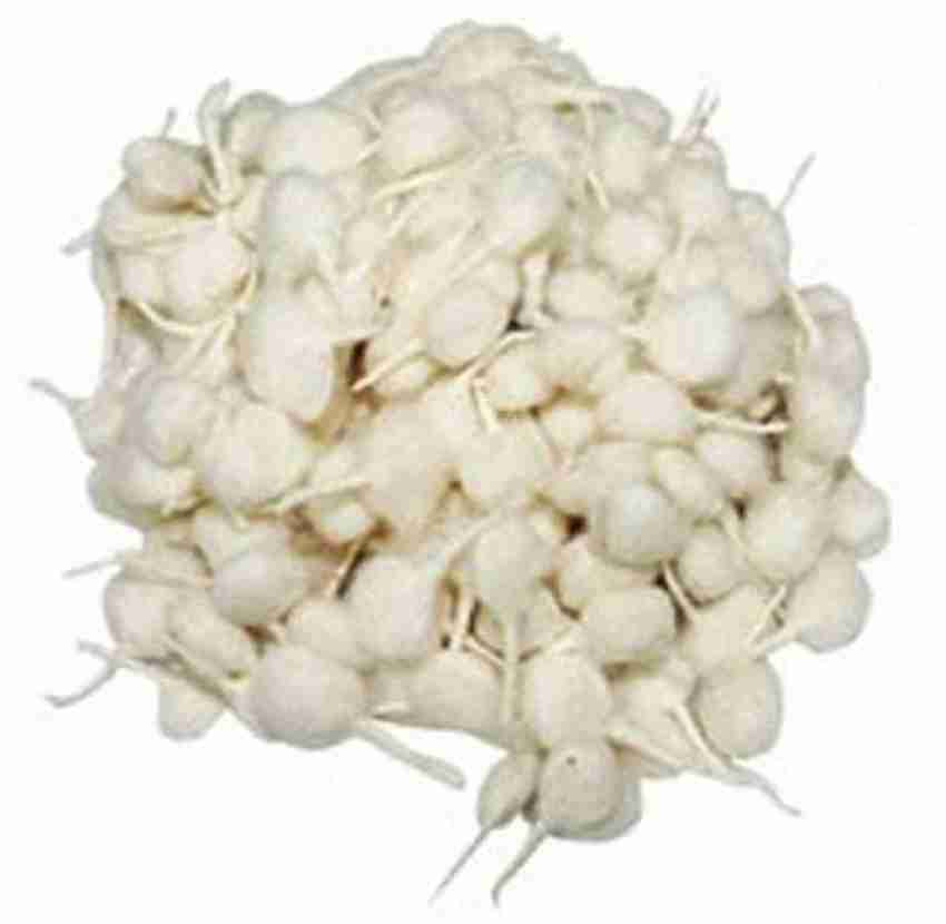 Buy CREYENTES HANDMADE Pure Cotton Wicks for Diya Batti Puja (Natural  White) ( Pack of 100 )Homemade DIYAWICKS_100 Online at Best Prices in India  - JioMart.