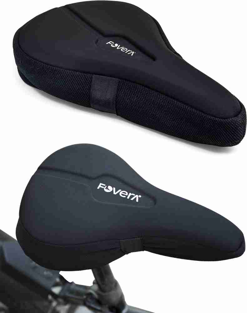 FOVERA Classic Gel Bicycle Saddle Seat Cushion Cover for Indoor Outdoor Cycling Bicycle Seat Cover Free Size Buy FOVERA Classic Gel Bicycle Saddle Seat Cushion Cover for Indoor Outdoor Cycling Bicycle