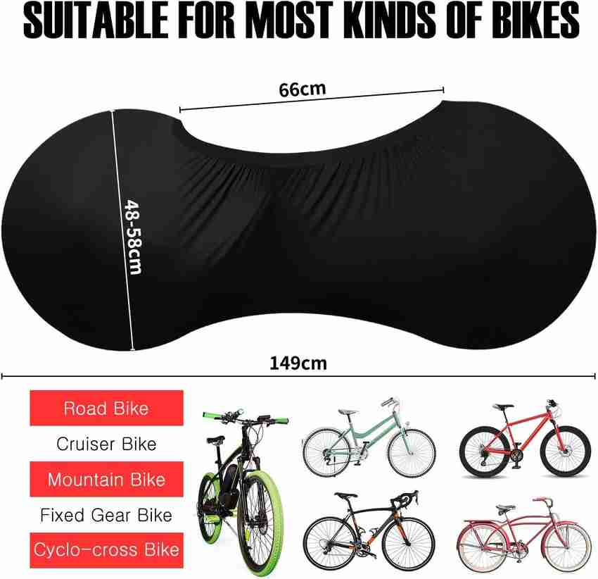 ZIGLY Bicycle Wheel Cover Anti dust Bicycle Indoor Storage