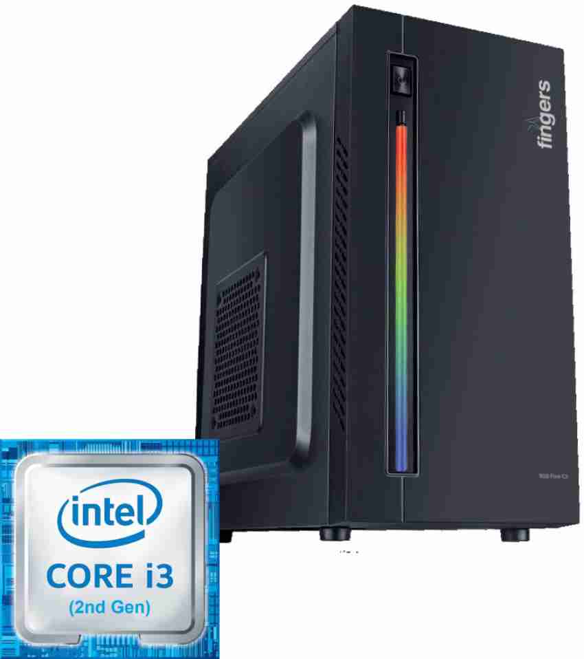 Correngo Core i3-2120 Processor/16GB RAM/500GB HDD/256GB SSD/RGB Flow C2 |  HBDAH 2nd Generation Intel® Core™ i3 Processor [3MB Cache, 3.30 GHz] (16 GB  RAM/Intel® HD 2000 Graphics/500 GB Hard Disk/256 GB SSD