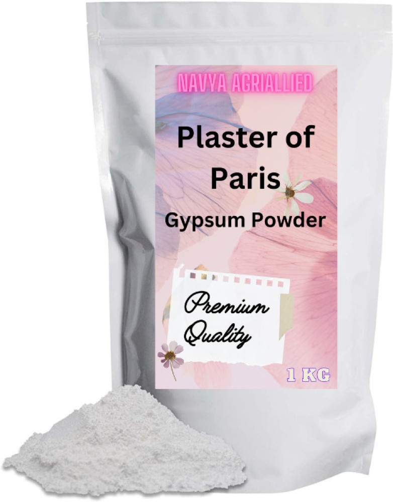 Navya Agriallied Plaster of Paris Gypsum Powder POP Multi Purposes Use 1 kg  Crack Filler Price in India - Buy Navya Agriallied Plaster of Paris Gypsum  Powder POP Multi Purposes Use 1