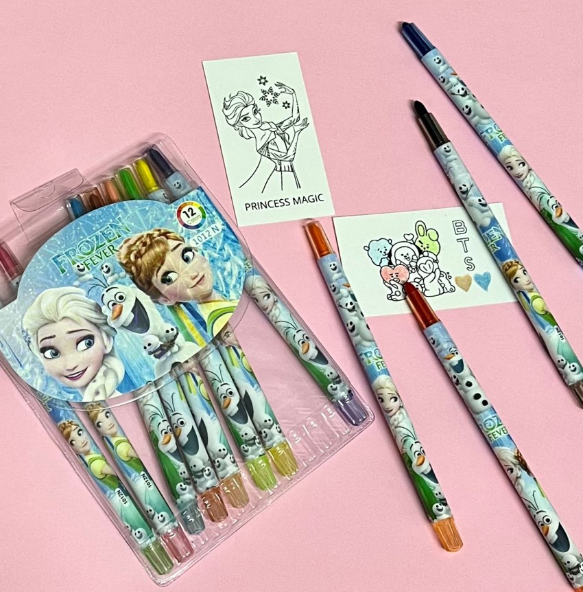 Disney Twist Up Crayons - Princess - Set of 24